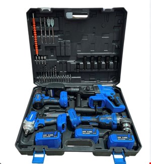 کیت شارژی ۴ عددی ویوارکس مدل VR2404-BCK مجموعه 4 عددی با باتری ۲۴ ولت